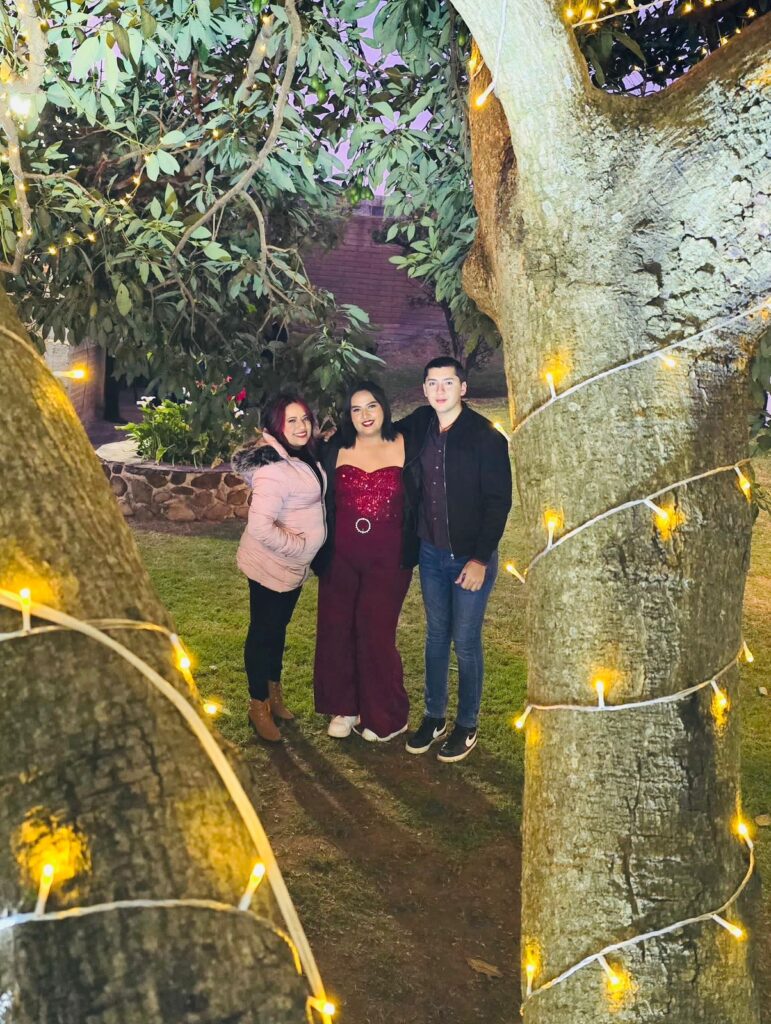 Evento en el jardín de Los Manzanos