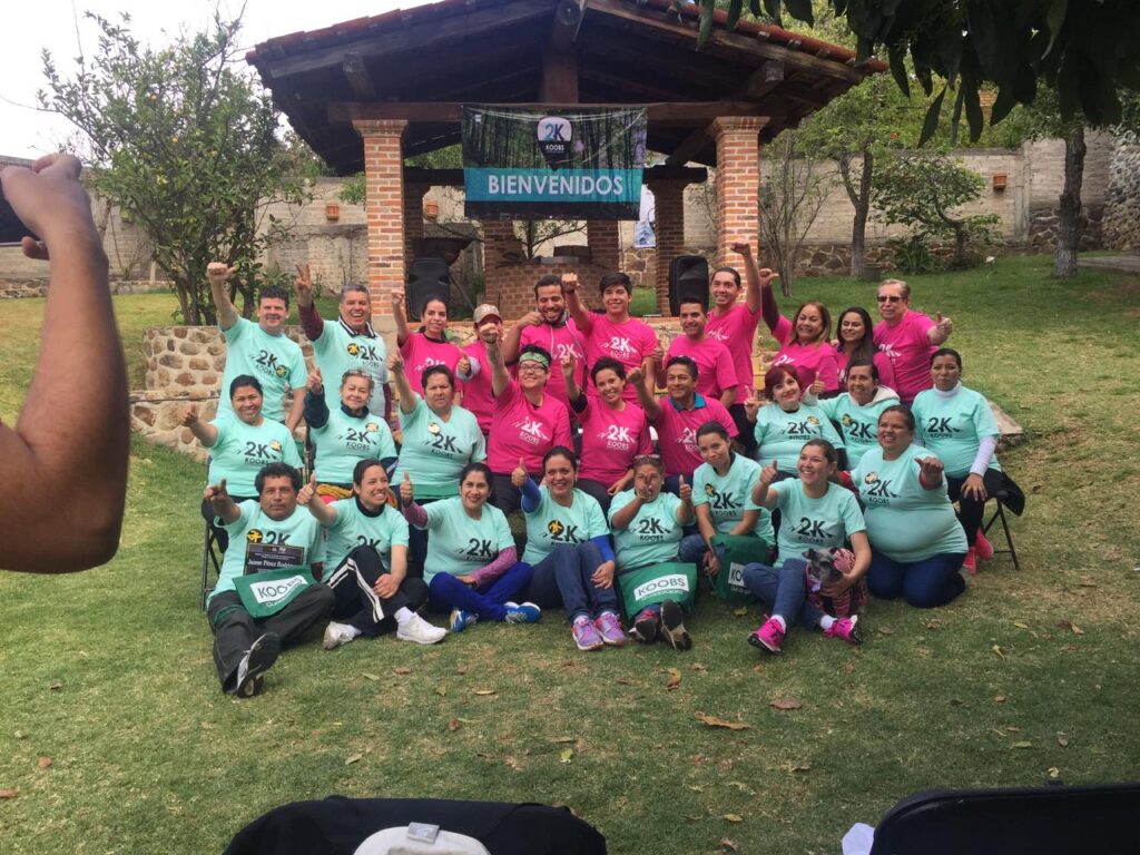 Evento en el jardín de Los Manzanos
