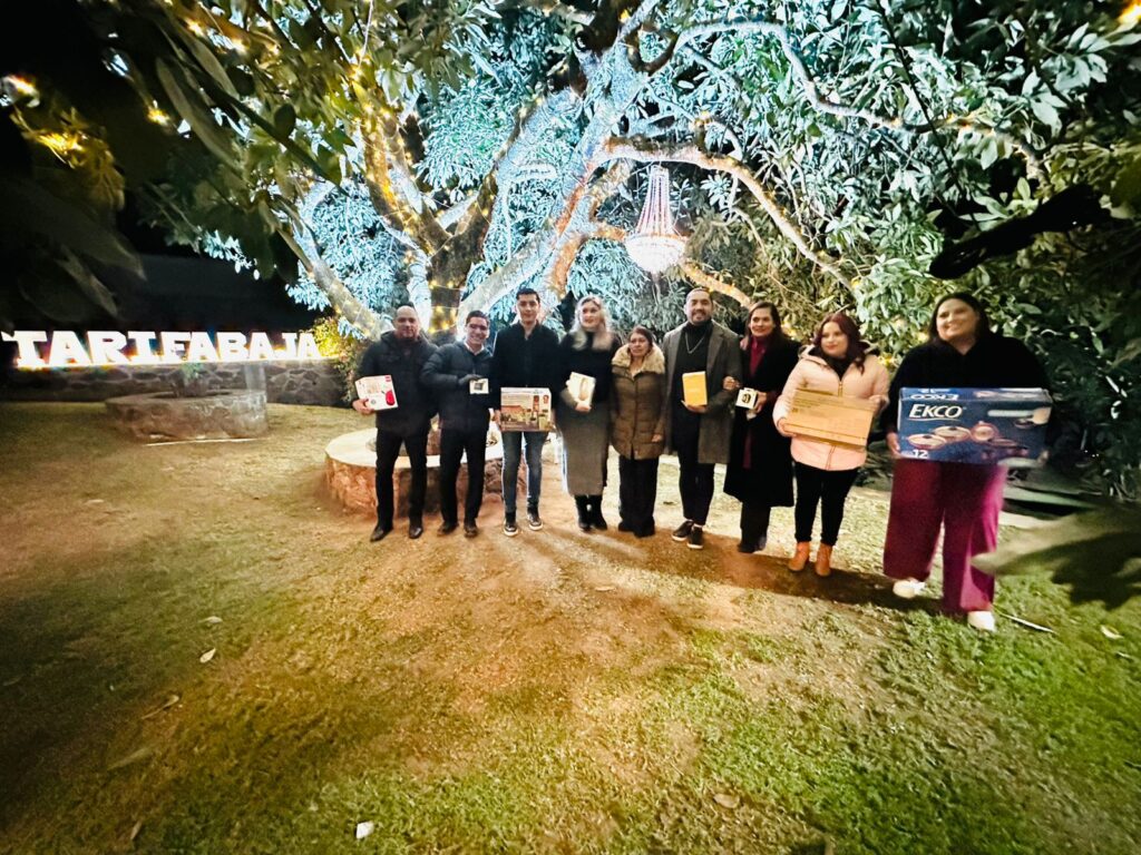 Evento en el jardín de Los Manzanos