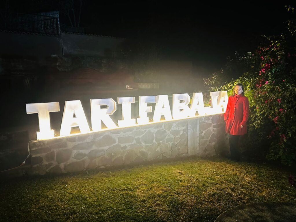 Evento en el jardín de Los Manzanos